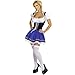 Produktbild WWAVE Lady Sexy Maid Kostüm Cosplay Halloween Kostüm Dessous Magd Outfit Kostüm