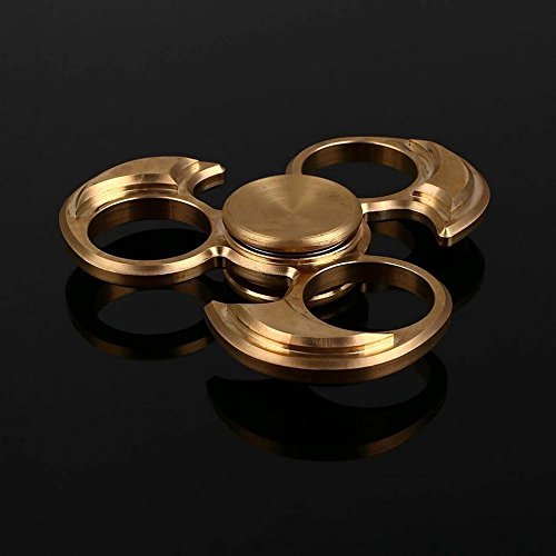 Sunnytech1PC Fidget Spinner Toy EDC Exquisite Brass Hand Spinner DIY Puzzels for Anxiety Boredom HS13 Sunnytech1PC Fidget Spinner Toy EDC Exquisite Brass Hand Spinner DIY Puzzels for Anxiety Boredom HS13