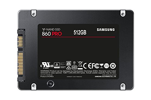 Samsung Pro - Disco Estado Solido SSD  512 GB  560 megabytes s  Color Negro