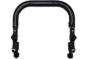 SM SUNNIMIX Barre Réglable Universelle pour Poussette de Bébé avec Guidon Amovible pour Enfants De 1 À 5 Ans