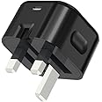 Galaxy Z Flip 6 5 4 3/Z Fold 6 5 4 3/A55/A35/A34/A54 Charger, USB C Fast Charge Foldable Plug 20W Type C PD Power Delivery Wall Adapter For Samsung Galaxy A53 (BLACK)