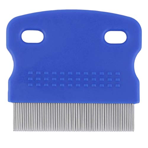 Peanutaso Super Deal Peine de pulgas para Perros Cepillo de Acero Peine para el Pelo Recortador de Aseo para Perros Cute Pet Cat Dog Comb ABS + Aguja de Acero Inoxidable