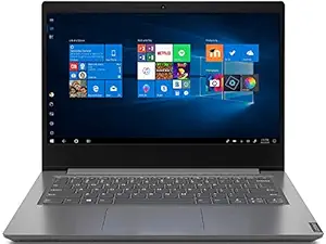 Lenovo V14 Intel Core i3 10th Gen 14-inch HD Thin and Light Laptop (4GB RAM/ 1TB HDD/ Windows 10 Professional/ Grey/ 1.6 kg), 82C4016TIH