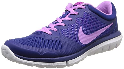 Nike Men, WMNS Flex 2015 rn, Multi (dp RYL bl/FCHS GLW-FCHS Flsh-w), 7
