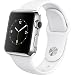 Produktbild Apple Watch, 38 mm, GPS, Edelstahl Gehäuse, Silber mit Sport-Armband, Weiß, 2015