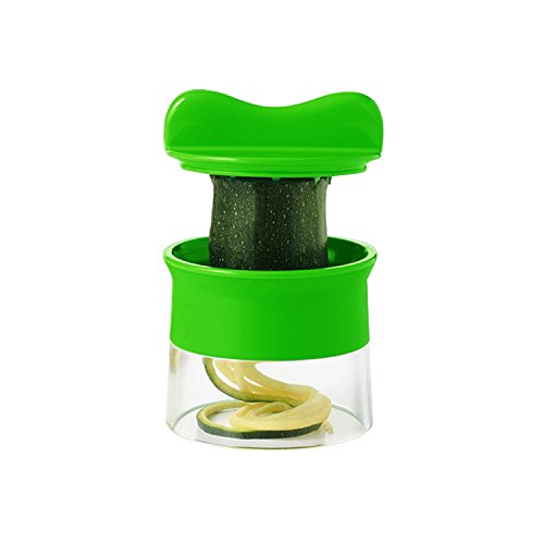 Tragbares Spiralgerät- Good Grips spiralförmiger Gemüsehobel ein ganzes Bündel an Gemüseschneider für Zucchini Pasta Nudeln Spaghetti