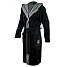Produktbild Borussia Dortmund BVB Bademantel Größe XL, Polyester, Schwarz/Grau, 150 x 75 x 3 cm