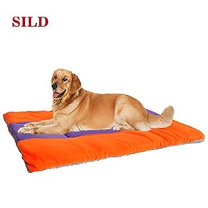 SILD Colchón para Perros Colchón para Mascotas Colchón Reversible para Perros Perros y Gatos Colchoneta Acolchada Suave(XXXL)