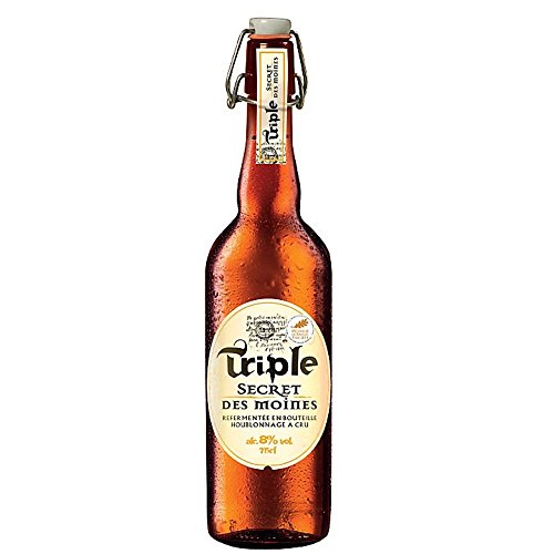 Preisvergleich Produktbild Bierglas Triple Geheimnis der Mönche 8D 75 cl
