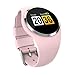 Produktbild Fcostume Fitness Armband, Wasserdichtes Smart Watch Fitness Tracker GPS Herzfrequenz Schlaf Monitor Armband (Rosa)