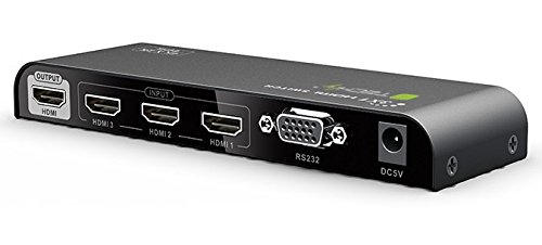 Preisvergleich Produktbild Techly IDATA HDMI2-4K31 HDMI 2.0 Switch, Schwarz