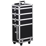 Ausziehbarer Handgriff für erleichterten Transport. Auch der volle und schwere Koffer lässt sich dank der Räder einfach bewegen und transportieren.