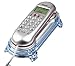 Produktbild Unbekannt Wandtelefon Anrufer-ID Büro Zu Hause Festnetz Fashion Hang-Up Kleine Erweiterung,Silver