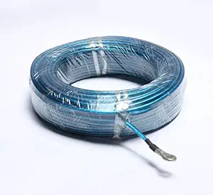 RUHANIYAT PVC Coated Stainless Steel 35 MTR Diameter 2MM Clothesline and Multipurpose Rope Wire Hanging Drying Laundry Clothes