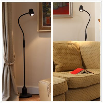 Alex Floor LED Direct from Serious Readers - All Black