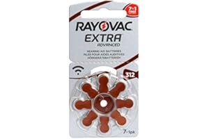 Rayovac Extra 312-80 - Pilas para audífonos (10 x 8 Unidades)
