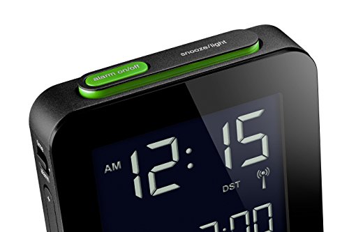 Braun Funk-reisewecker LED Snooze Funktion Licht BNC009BK-RC - 5