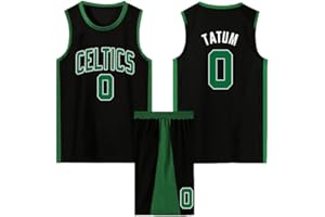 GENERIC Maillot Basket Homme Enfant Ensemble Basket Enfant Tenues de Sport Respirant Training Gilets pour Pratique DéBardeur Short VêTements de Basketball pour Enfants