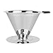 Produktbild Little World Reusable Cone Coffee Filter Eco-friendly Permanent with Handle and Pour over Coffee Stand - BPA Free