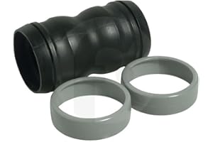 Nilfisk 22344400 Muffe-Set, grau/schwarz, Ø 32 mm, Advance