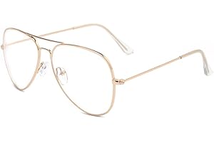 Outray Classic Metal Fashion Clear Lens Glasses Frame Eyewear For Women/Men
