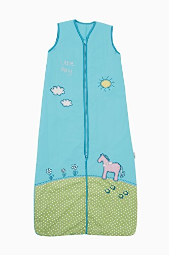 Preisvergleich Produktbild Schlummersack Kinder Sommerschlafsack 0.5 Tog - Pony - 150 cm / 6-10 Jahre