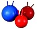 Produktbild CreativeMindsUK Hoppers Hoppers – 55 cm Durchmesser (Alter bis 14 Jahre)