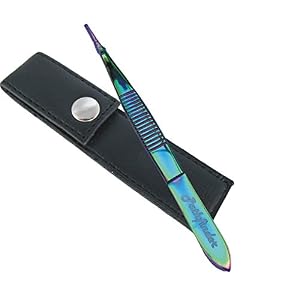 Stainless Steel Pointed Tweezers New Improved PIN Point Tips - Image 2