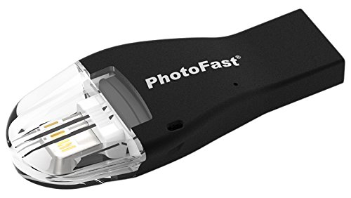 Preisvergleich Produktbild PhotoFast 4K iReader S iOS mircoSD Card Reader Black