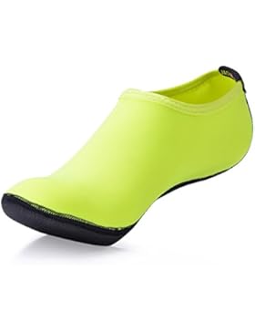 JACKSHIBO Herren Damen Barfuß Wasser Schuhe Unisex Aqua Shoes für Strand Schwimmen Surf Yoga Jungen Mädchen