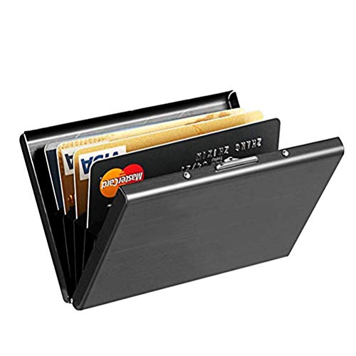 Preisvergleich Produktbild Kreditkarteninhaber Edelstahl RFID-Blockierung Brieftasche Schutz Metall Kreditkartenetui Für Frauen Oder Männer