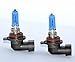 Produktbild Jurmann Trade GmbH® 2x Stück XENON OPTIK Halogen Lampen KALT WEISS Super/White Autolampen (2X HIR2 55W 9012)