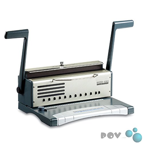 Preisvergleich Produktbild POV® S300 Drahtbindegerät für 34 Ringe, 3:1 Teilung