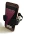 Produktbild Gütersloher Shopkeeper Handyhalter Handyständer Schwarz im Witzigen Hand-Design Geeignet für Motorola Moto G6 Plus - Zubehör Accessoire für Smartphone, Schreibtisch, Reisen
