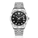 TEVISE 629-001 Business Style Men Automatische Mechanische Uhr Nadel Kalender Luxus Wasserdichte Edelstahl Armbanduhr
