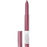 Maybelline New York Matte Ink Crayon Lipstick - 25 Stay Exceptional, Matte Finish, Intense Colour, Long-lasting Up To 8 Hours
