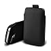 Produktbild JACKE LEDERTASCHE HULLE TASCHE CASE COVER SCHWARZ FÜR LG X ZERO