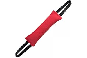 DONGKER Beisswurst für Hunde, 30cm Hundebiss Schlepper Spielzeug Mit Zwei Schlaufen, Tauziehen und Zerrspiele für Training IGP IPO Obiedence