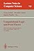 Produktbild Computational Logic and Proof Theory: Third Kurt G¿¿del Colloquium, KGC'93, Brno, Czech Republic, August 24-27, 1993. Proceedings: Third Kurt Godel ... (Lecture Notes in Computer Science, Band 713)