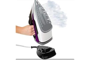 GROUNDLEVEL.CO.UK G-Maxx Cordless/Corded 2400 Watt Steam Iron With Non Stick Ceramic Sole Plate