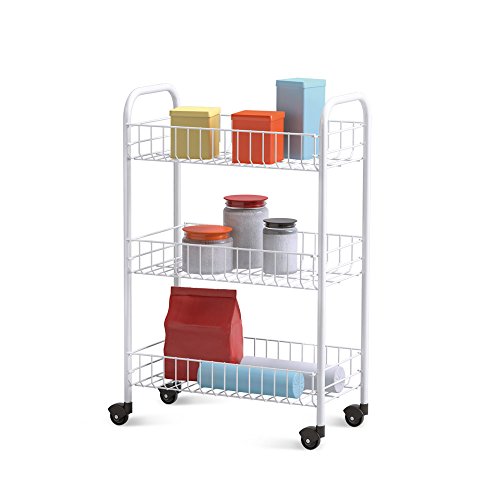 Metaltex 340633014 Allzweckwagen 3-Etagen 41 x 23 x 63 cm Siena - 2