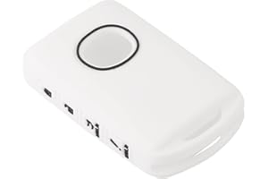 OTMIK Funda de Silicona para Llaves de Coche Apto para Mazda 3 Alexa CX30 CX-30 CX-5 CX5 CX3 CX-3 CX8 CX-8 CX9 CX-9 CX-4 CX-30 Accesorios Llave Shell (Blanco)