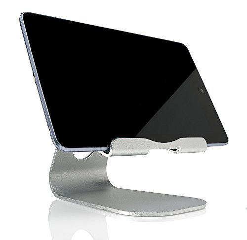 Slabo Tablethalterung für BQ Aquaris M10 "Aluminium" - SILBER