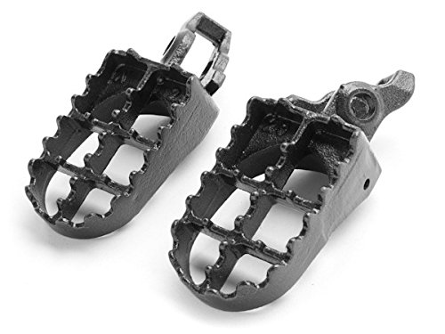 Motocross Dirt Bike Rider MX Racing Passenger Footrests Foot Pegs Motor Foot Rests 2PCS Fit For 2002 2003 2004 2005 2006 2007 2008 2009 2010 2011 2012 2013 Honda CRF450R
