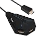 Produktbild Bauihr HDMI Switch, 4K HDMI Splitter Verteiler 3 IN 1 Out HDMI Umschalter Unterstützt HD 4K@30Hz 1080P Full HD für PS4/Apple TV/HUWEI Box/Fire Stick/HDTV/Xbox ONE/Roku und Mehr, Schwarz