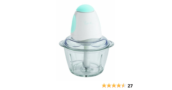 Rachel Allen Ra Mc1 160 Watt Mini Chopper With 1 Litre Glass Bowl Amazon Co Uk