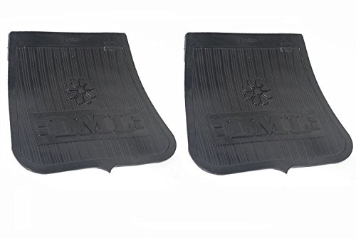 Front and Rear Mudguard Mud Flap Set Of 2 Units For Vespa LML PX Scooters