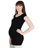 KRISP Womens Maternity Belly Support Stretch Tshirt