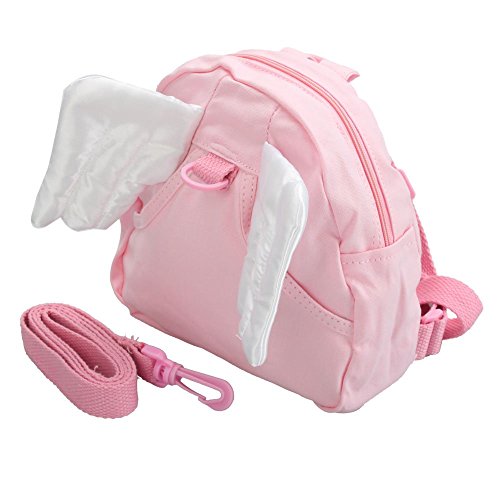 SODIAL (R) Baby Children Infant Toddler Kids Angel Wings Walking Safety Backpack Bag Harness Learning Learn To Walk Walker Assistant Helper