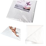 Inkontinenzlaken Unterlaken Matratzenauflage weiss 180×240 cm Inkontinenzauflage Inkontinenz-Bettlaken eXTRA stark 0,35mm auch für Kinder von eXODA - 4